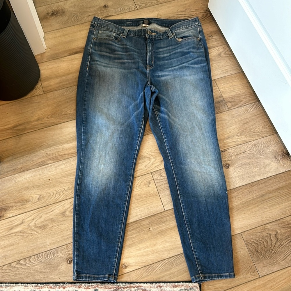 Lane Bryant skinny jeans. Size 20R. Great used condition.